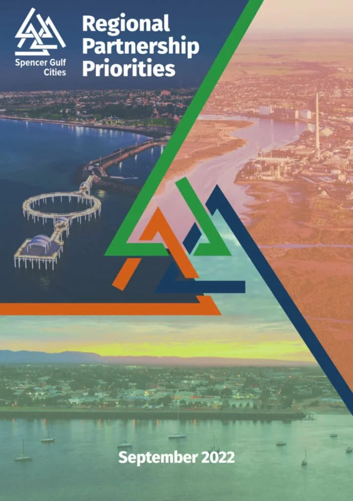 Spencer Gulf Cities Regional Partnership Priorities Cover page