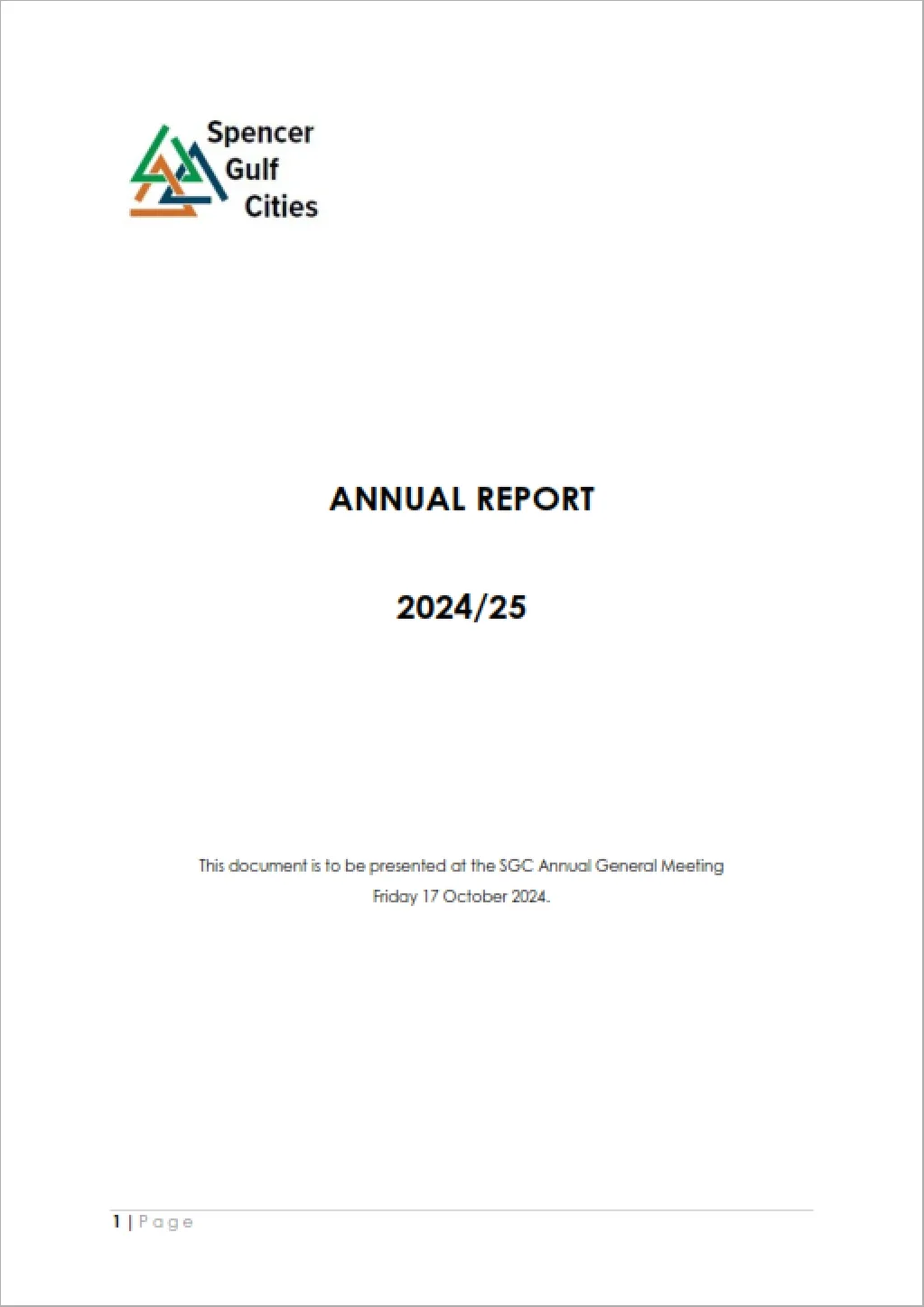 Annual Report 2024-2025